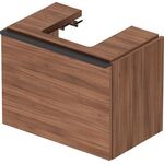 Duravit Waschtischunterbau D-NEO Compact 440x584x372mm, 1 Auszug nussbaum natur