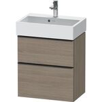 Duravit Waschtischunterbau D-NEO Compact 625x584x372mm 1 Ausz. 1 Schubk. Ei terr