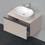 Duravit Waschtischunterbau D-NEO 1 Auszug 459x800x550mm taupe