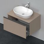 Duravit Waschtischunterbau D-NEO 1 Auszug 459x800x550mm leinen