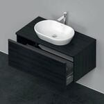 Duravit Waschtischunterbau D-NEO 1 Auszug 459x1000x550mm eiche schwarz