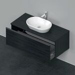 Duravit Waschtischunterbau D-NEO 1 Auszug 459x1200x550mm eiche schwarz