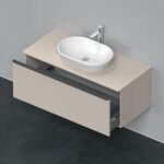 Duravit Waschtischunterbau D-NEO 1 Auszug 459x1200x550mm taupe