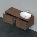Duravit Waschtischunterbau D-NEO 459x1400x550mm 2 Au Be re NB dunkel