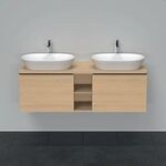 Duravit Waschtischunterbau D-NEO 459x1400x550mm 2 Au Be beids eiche natur