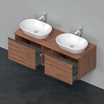 Duravit Waschtischunterbau D-NEO 459x1400x550mm 2 Au Be beids NB natur