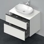 Duravit Waschtischunterbau D-NEO 2 Schubkästen 644x800x550mm weiß matt