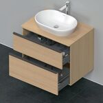 Duravit Waschtischunterbau D-NEO 2 Schubkästen 644x800x550mm eiche natur
