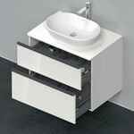 Duravit Waschtischunterbau D-NEO 2 Schubk 644x800x550mm weiß hochglanz