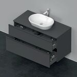 Duravit Waschtischunterbau D-NEO 2 Schubk 644x1200x550mm graphit matt