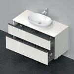 Duravit Waschtischunterbau D-NEO 2 Schubk 644x1200x550mm weiß hochglanz