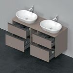 Duravit Waschtischunterbau D-NEO 644x1400x550mm 4 Schubk Be beids bas ma