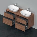 Duravit Waschtischunterbau D-NEO 644x1400x550mm 4 Schubk Be beids NB na