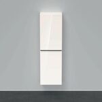 Duravit Halbhochschrank D-NEO 1320x400x240mm 1 Tür Türanschl li we hgl