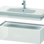 Duravit Unterschrank DURASTYLE 448x930x282mm eiche terra / weiß matt
