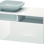 Duravit Waschtischunterbau DURASTYLE 550x1000x500mm Auss re Ei na / weiß matt