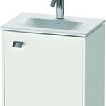Duravit Waschtischunterbau BRIOSO 444x400x310mm Gri chr Ans re weiß matt