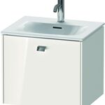 Duravit Waschtischunterbau BRIOSO 444x520x419mm Griff chrom weiß hochglanz