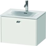 Duravit Waschtischunterbau BRIOSO Griff chrom 444x620x479mm weiß matt