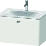 Duravit Waschtischunterbau BRIOSO Griff chrom 444x720x479mm weiß matt