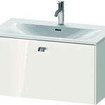 Duravit Waschtischunterbau BRIOSO Griff chrom 444x820x479mm weiß hochglanz