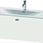Duravit Waschtischunterbau BRIOSO Griff chrom 444x1020x479mm weiß matt