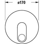 Duravit Fertigmontage-Set B.3 für Unterputz-Brausemischer chrom