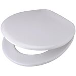 pagette WC-Sitz V.I.P. m De m durchg SchW und Sitzpuffer weiß