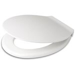 pagette WC-Sitz Exklusiv m Deckel mit Edelstahl-Befestigung weiß