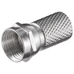 Aufdreh-F-Stecker 7,0 mm- VPE: 100