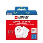World Adapter - World to Europe USB-C™ PD- VPE: 1