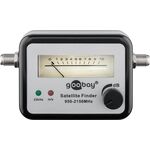 Satelliten-Finder mit mechanischer Pegelanzeige + akustischem Signalton- VPE: 1