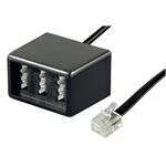 TAE Telefon-Adapter-Stecker- VPE: 10