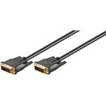 DVI-I Full HD-Kabel Dual Link, vergoldet, 3m- VPE: 1