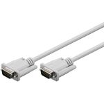 VGA-Monitorkabel, vernickelt, 5m- VPE: 1
