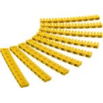 Kabelmarker-Clips Buchstaben A-C, für Kabeldurchmesser von 2,8 - 4,6 mm, 2.5mm- VPE: 1
