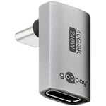 USB-C™-Adapter vertikal 90° lang, USB4™- VPE: 1