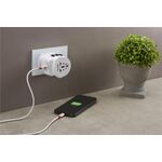 Reiseadapter PRO Light USB AC45PD- VPE: 1
