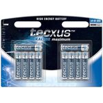 3er-Set LED-Echtwachskerzen, weiß, inkl. 10x AAA (LR03)- VPE: 1