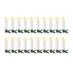 20 kabellose LED-Weihnachtsbaumkerzen- VPE: 1