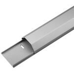 Halbrunder Aluminium-Kabelkanal- VPE: 1