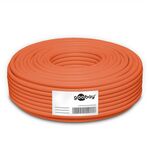 CAT 7A Netzwerkkabel, S/FTP (PiMF), orange, 100m- VPE: 1