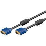 Full HD SVGA-Monitorverlängerung, vergoldet, 3m- VPE: 1