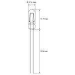 T1¼ Kleinst-Glühlampe, 0,56 W, 0.56W- VPE: 100