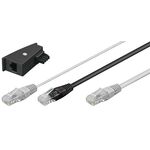 DSL-Y-Verteiler/-Adapter (RJ45/TAE) Kabelset- VPE: 1