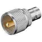 BNC-Kupplung > UHF-Stecker- VPE: 10