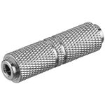 Kopfhörer-Adapter, AUX-Klinke 3,5 mm, Buchse zu Buchse, Metallausführung, Klinke3,5mmBuchse(3-Pin,stereo)- VPE: 10