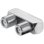 F-Verbinder, U-Form: F-Buchse > F-Buchse- VPE: 10