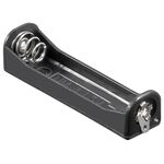 1x AAA (Micro) Batteriehalter- VPE: 10
