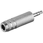 Kopfhörer-Adapter, AUX-Klinke 3,5 mm zu 6,35 mm, Klinke3,5mmStecker(3-Pin,stereo)- VPE: 10